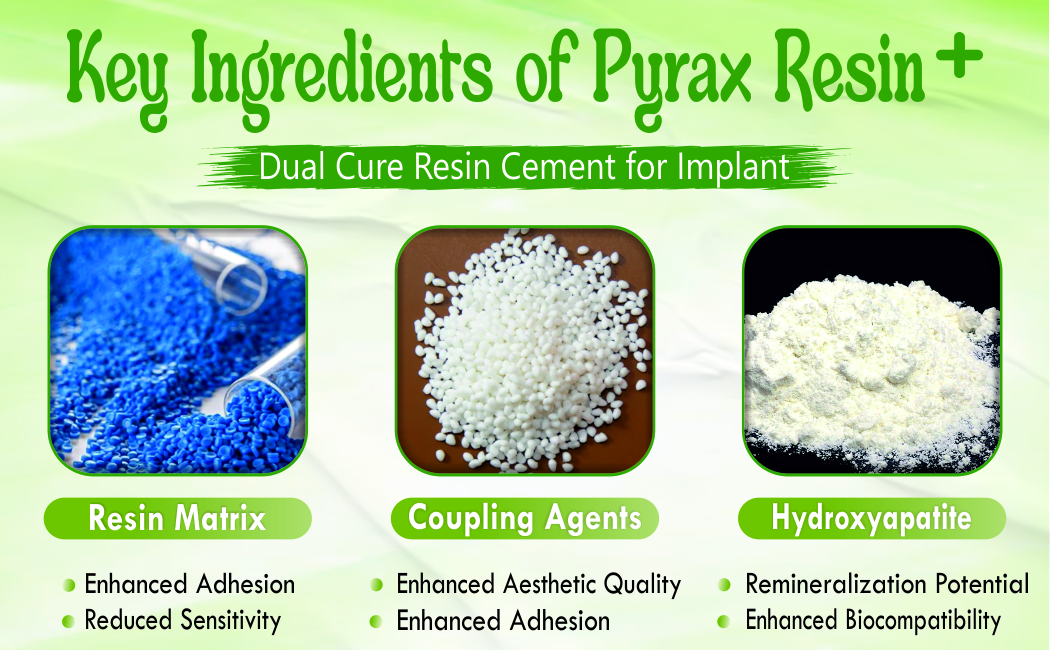 DUAL CURE RESIN CEMENT FOR IMPLANT