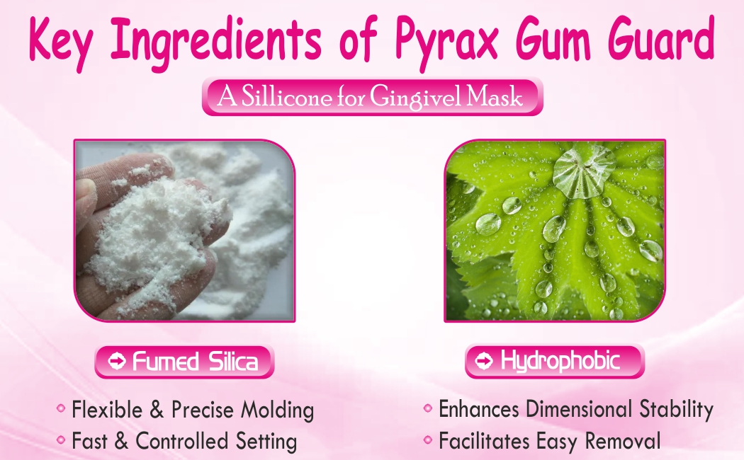 A SILICONE GINGIVA REPRODUCE IMPRESSION MATERIAL 2 INTO 50 ML