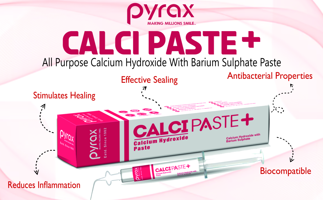ALL PURPOSE CALCIUM HYDROXIDE WITH BARIUM SULPHATE PASTE 2 * 2 GMS