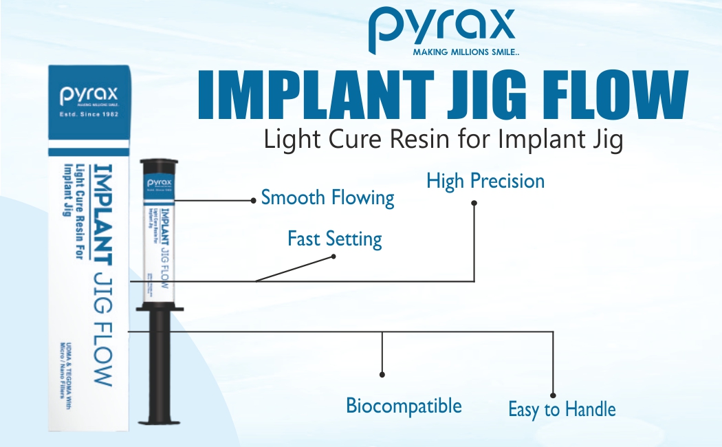 LIGHT CURED RESIN FOR IMPLANT JIG FLOW 1*12 GM