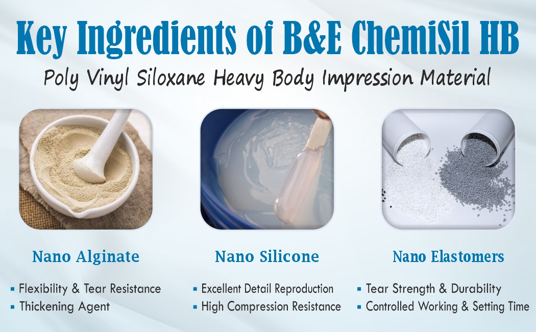 POLY VINYL SILOXANE HEAVY BODY IMPRESSION MATERIAL