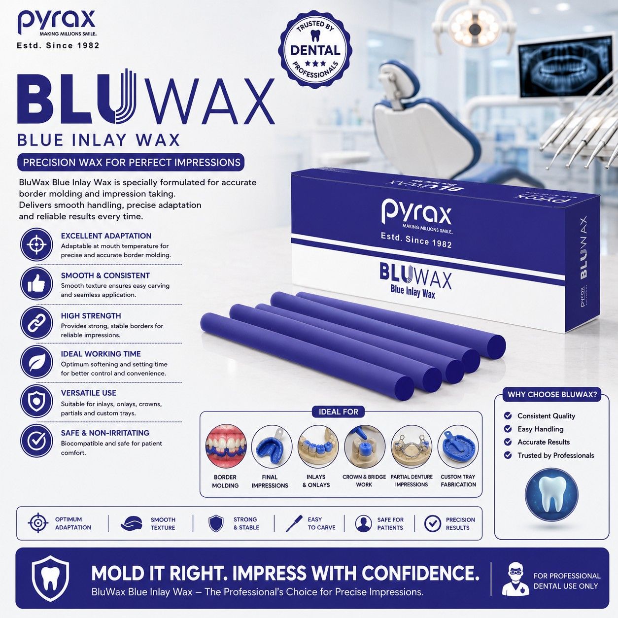DENTAL INLAY CASTING WAX