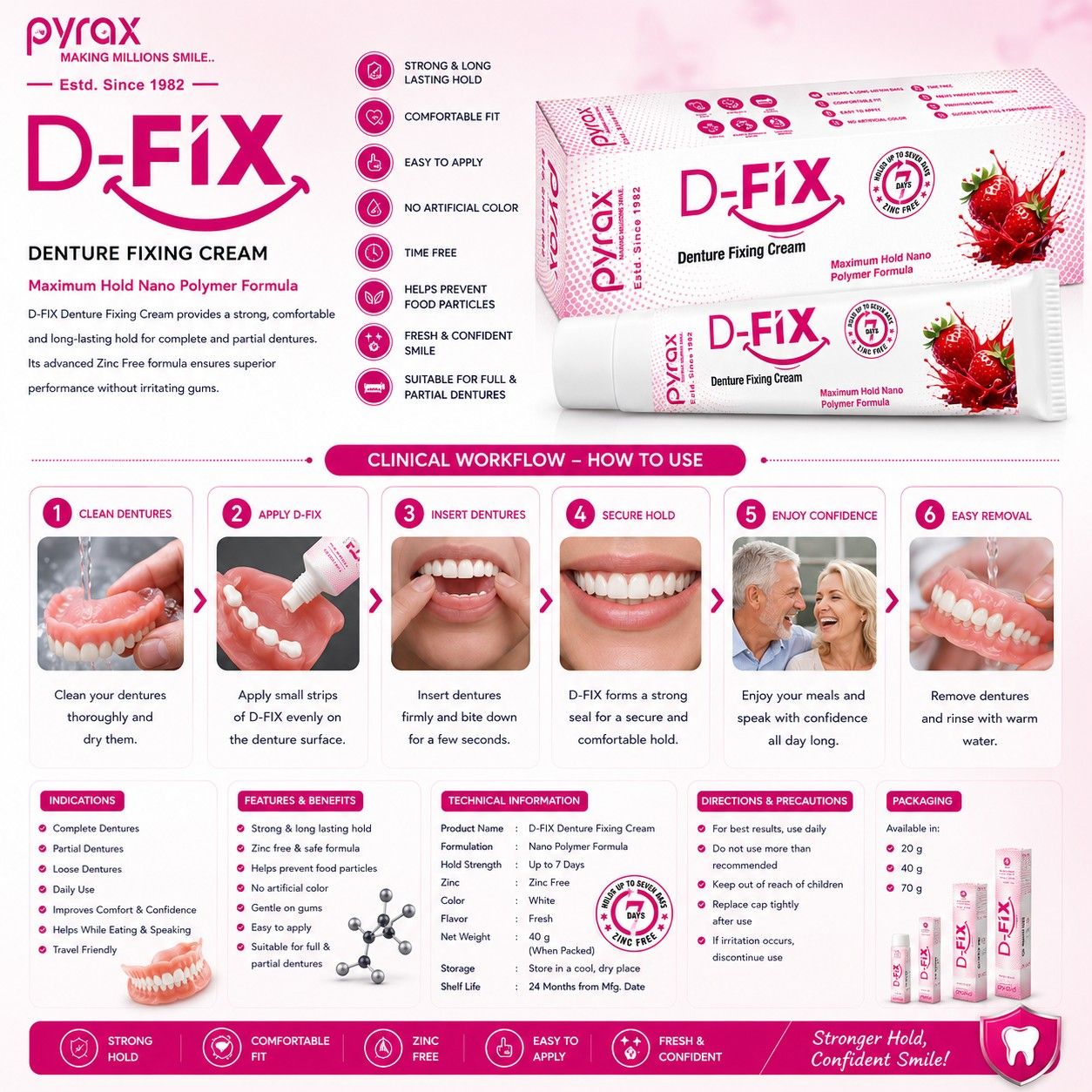 DENTURE FIXING CREAM