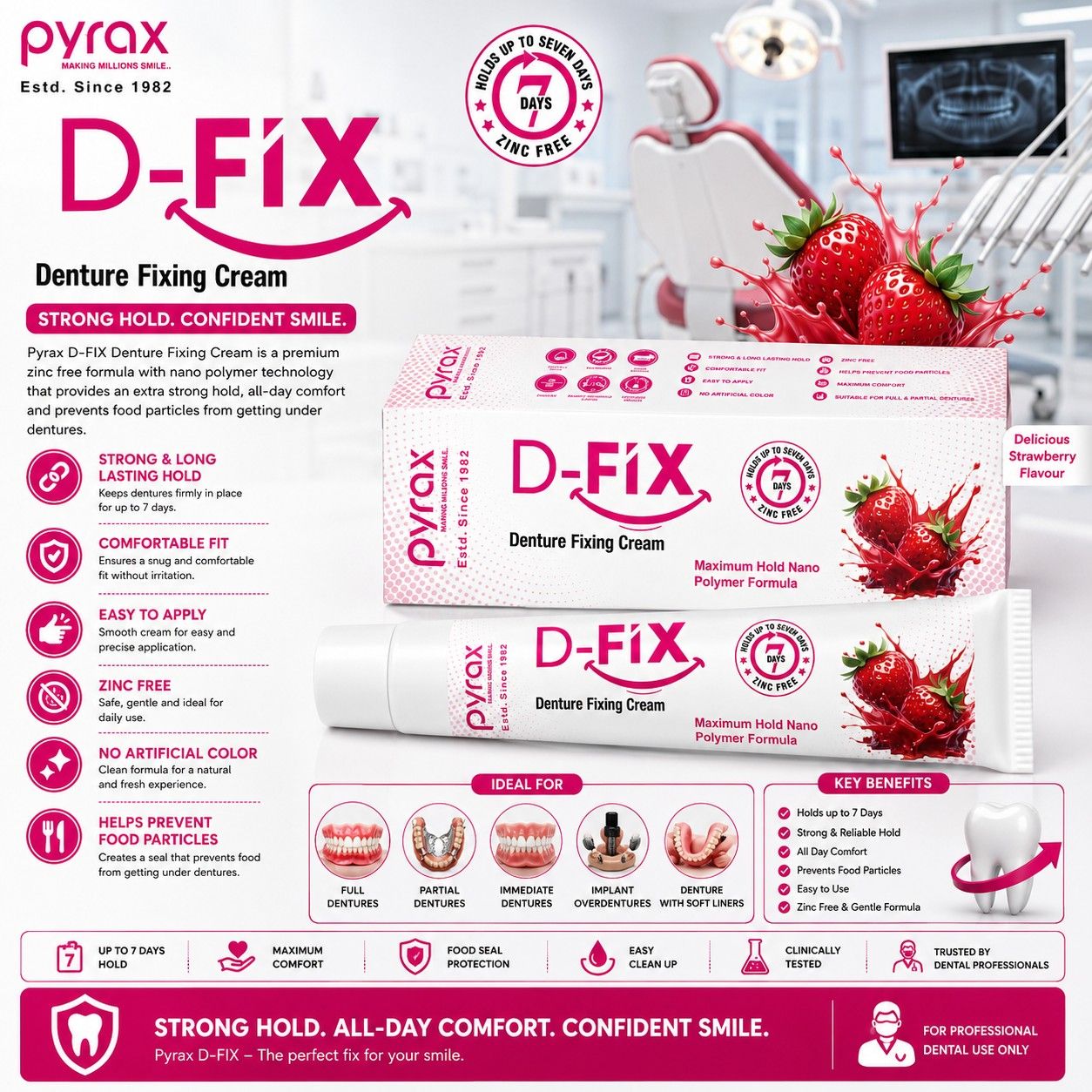 DENTURE FIXING CREAM