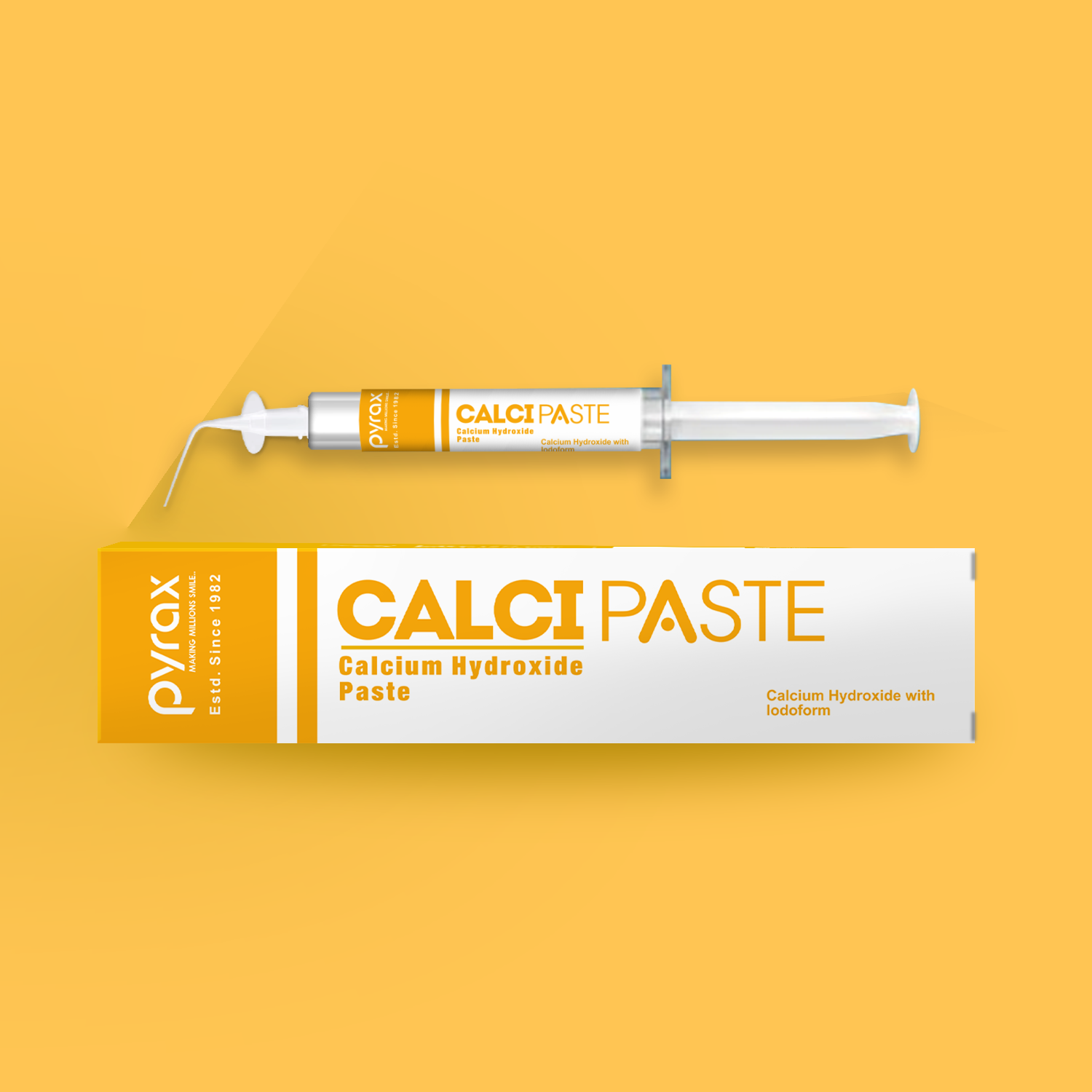 CALCIUM HYDROXIDE WITH IODOFORM PASTE 2* 2 GMS