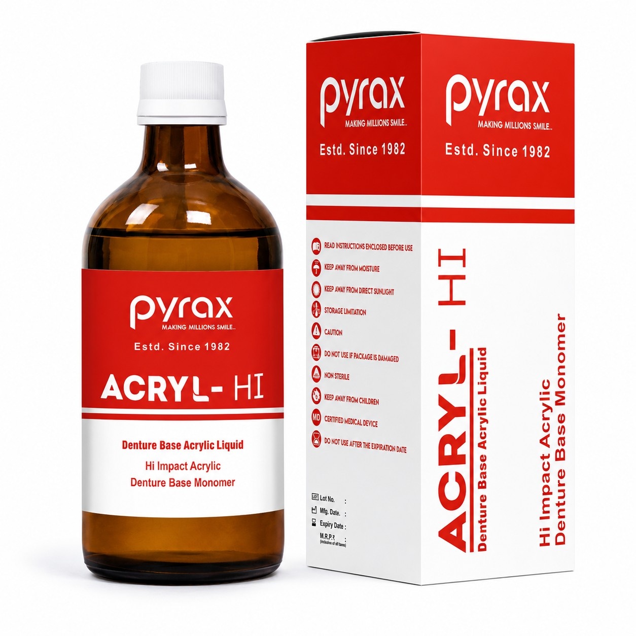 HIGH IMPACT DENTURE BASE LIQUID 400 ML