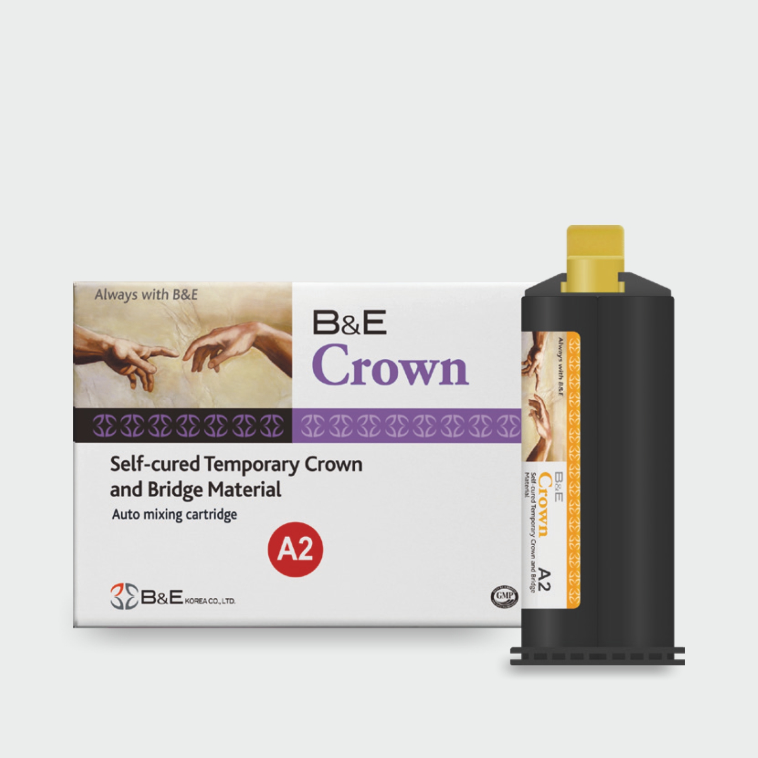 SELF CURED TEMPORARY CROWN AND BRIDGE MATERIAL