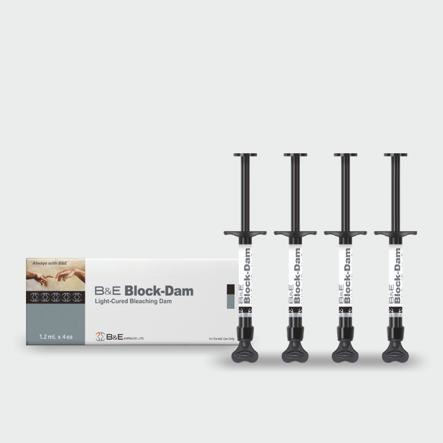 LIGHT CURED BLEACHING DAM