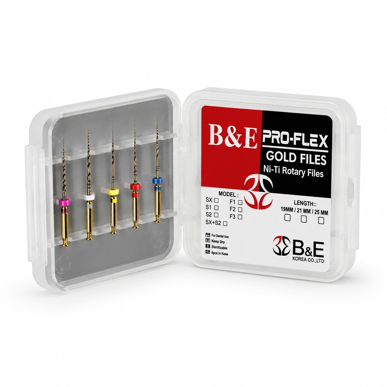 KOREAN NITI GOLD ROTARY FILE