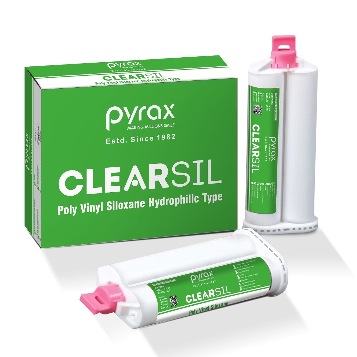 A SILICONE TRANSPARENT IMPRESSION MATERIAL 2 INTO 50 ML