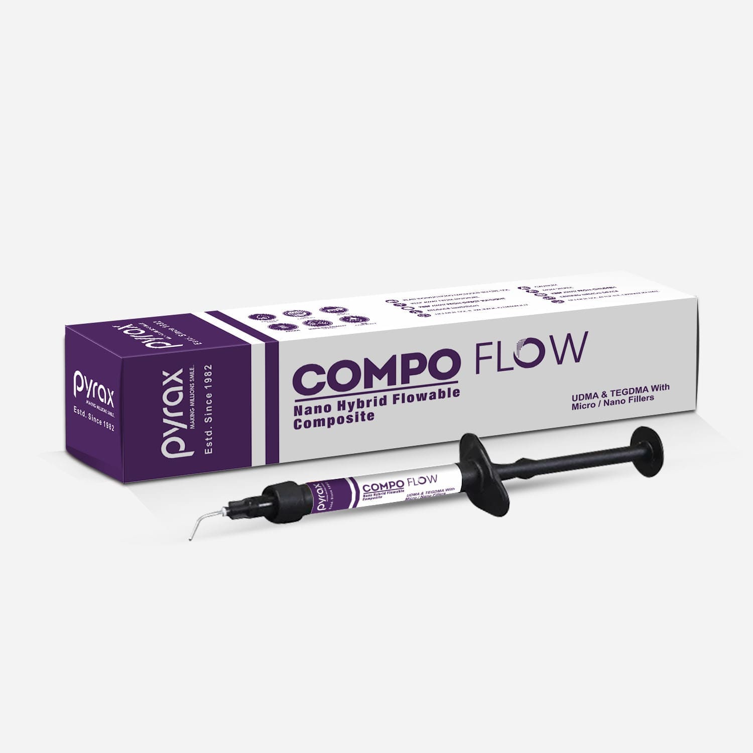 LIGHT CURE NANO HYBRID FLOWABLE COMPOSITE 2 * 2 GMS