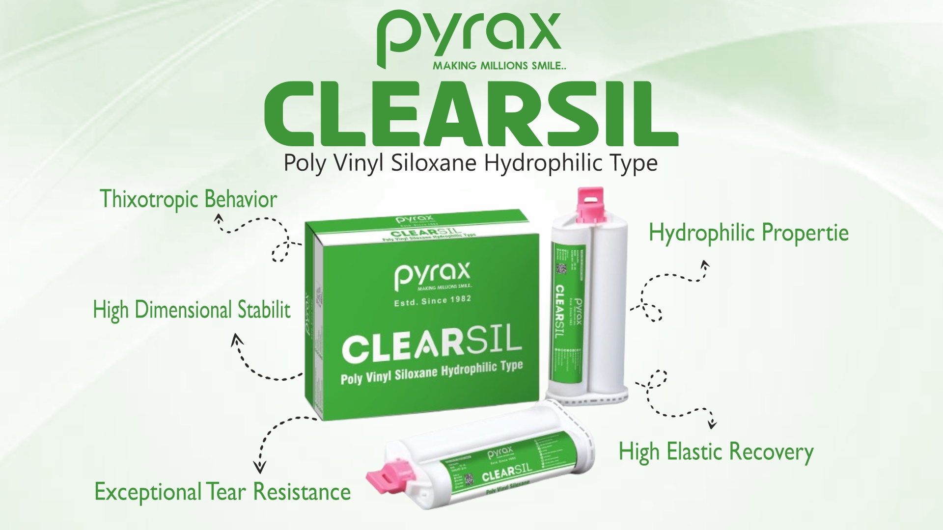 POLY-VINYL-SILOXANE-HYDROPHILIC-TYPE-TRANSPARENT-IMPRESSION-MATERIAL